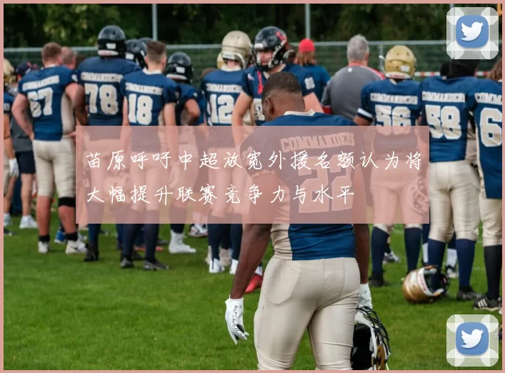 苗原呼吁中超放宽外援名额认为将大幅提升联赛竞争力与水平
